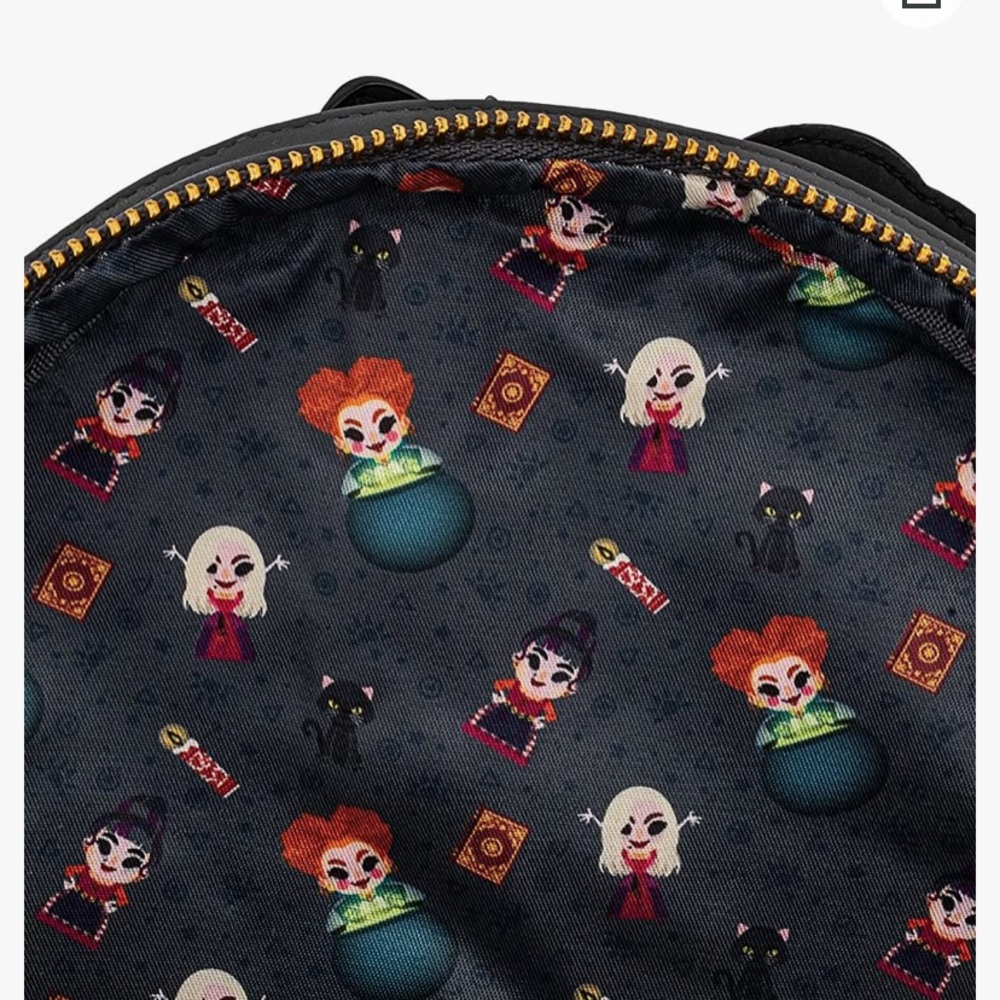 Loungefly hocus pocus sanderson sisters mini backpack - Picture 6 of 6
